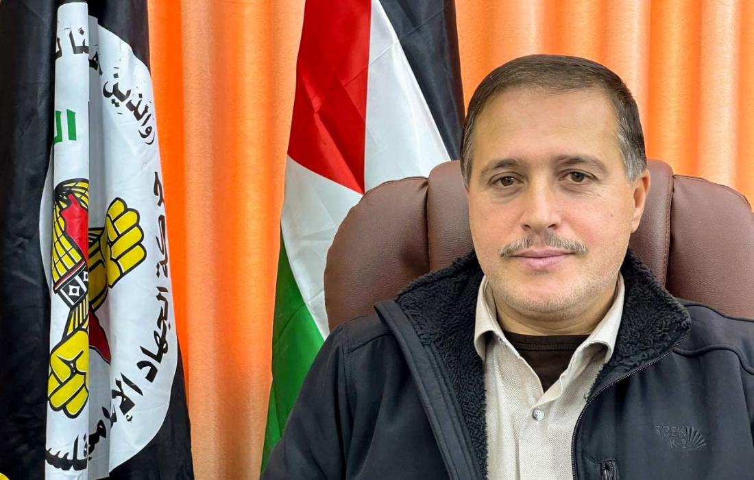 المتحدث باسم الجهاد الإسلامي في الضفة طارق عز الدين.jpeg
