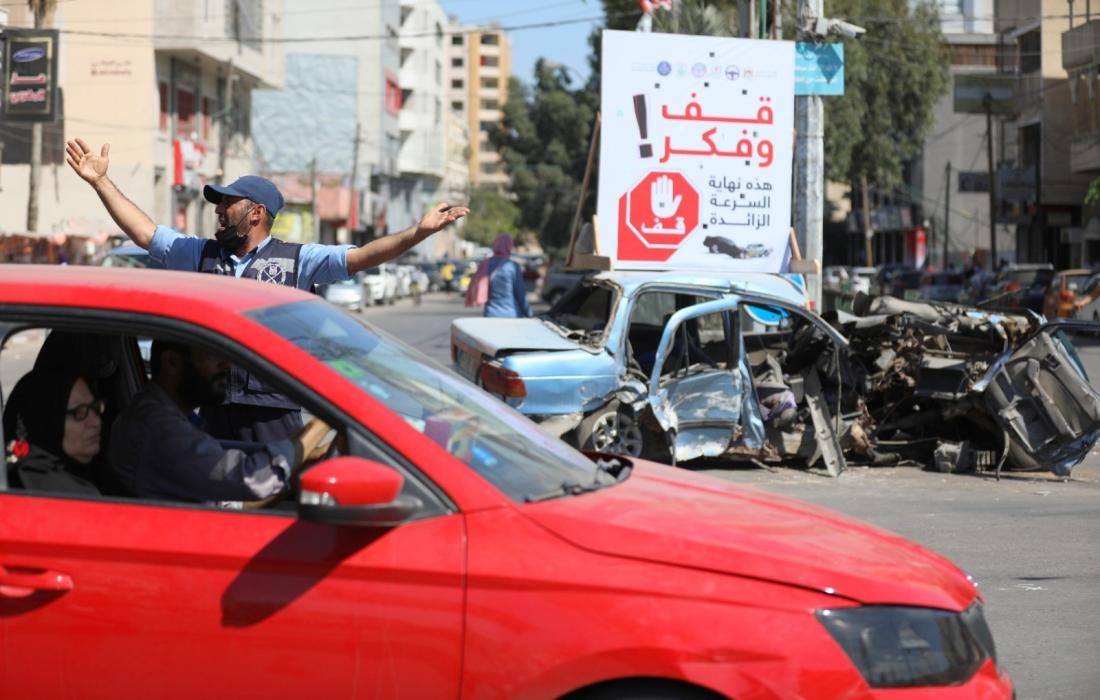 المرور بغزة: 3 إصابات بـ 6 حوادث سير خلال 24 ساعة