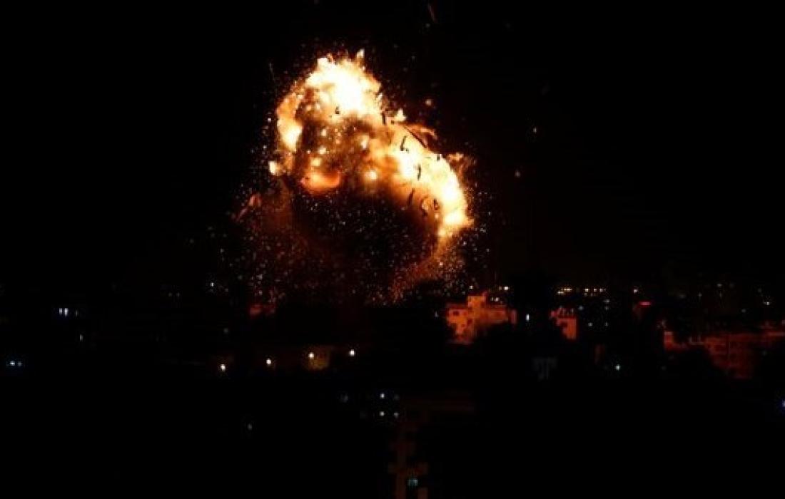 قصف صاروخي لقاعدتين أمريكيتين شرق سوريا.png