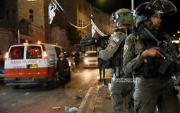 مواجهات بين الشبان و قوات الاحتلال في منطقة باب العامود (6).jpg