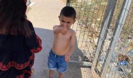 طفل فلسطيني.