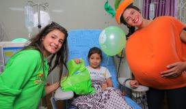 جوال تنفذ فعالية للأطفال بمستشفى الرنتيسي