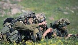 مناورة للجيش الاسرائيلي في غلاف غزة