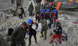 ضحايا زلزال تركيا.