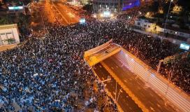 تظاهرات ضد بنيامين نتنياهو