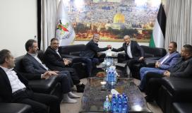 القائد النخالة يستقبل نائب الأمين العام للجبهة الشعبية 