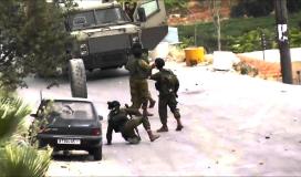 جنود الاحتلال الاسائيلي قرب مستوطنة بيت ايل