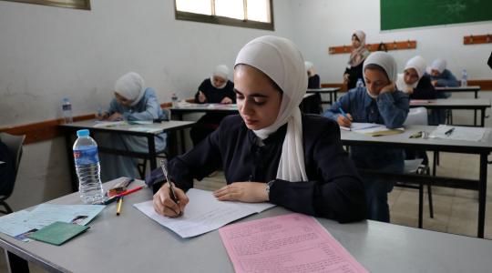 امتحان الثانوية العامة التوجيهي في فلسطين 2023