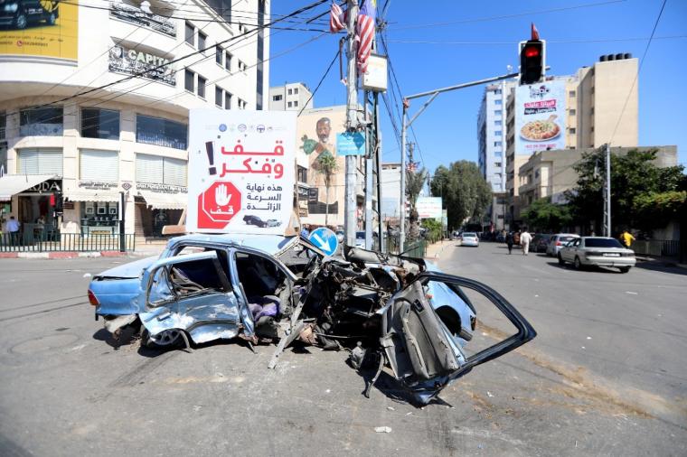 المرور بغزة: 5 إصابات بـ 7 حوادث سير خلال 24 ساعة