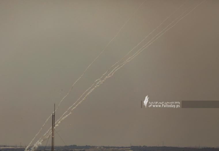 صاروخ اتجاه مدينة القدس و سديروت (1).JPG